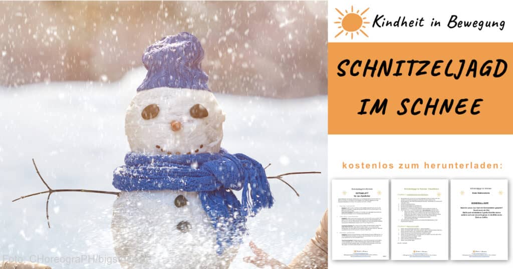 Schnitzeljagd im Schnee